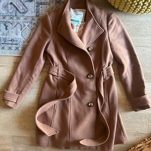 Anthropologie Cartonnier Elegant Brown Women's Coat